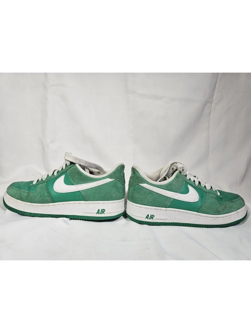 Nike Air Force 1 Stadium Green Suede Sneakers Size 11 Men's IB6388-300
